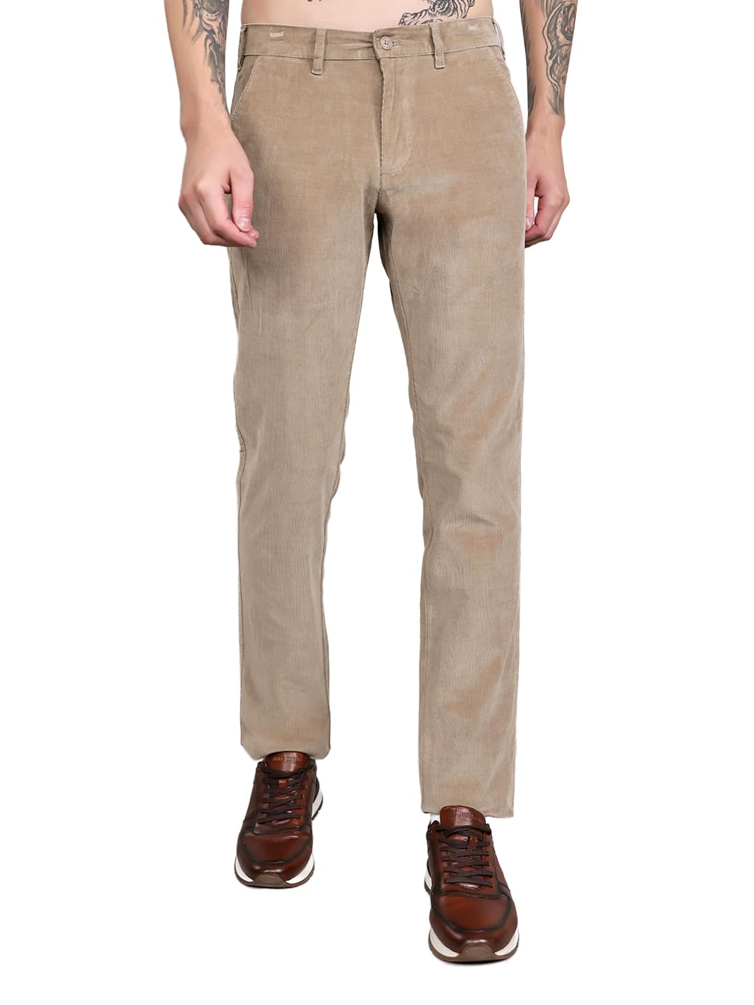 monte carlo Mens Slim Fit Solid Trouser|Solid Pattern Casual Trousers | Button Closure | Stylish & Comfortable Formal Trouser for Men's (Pack of 1)-picture-46