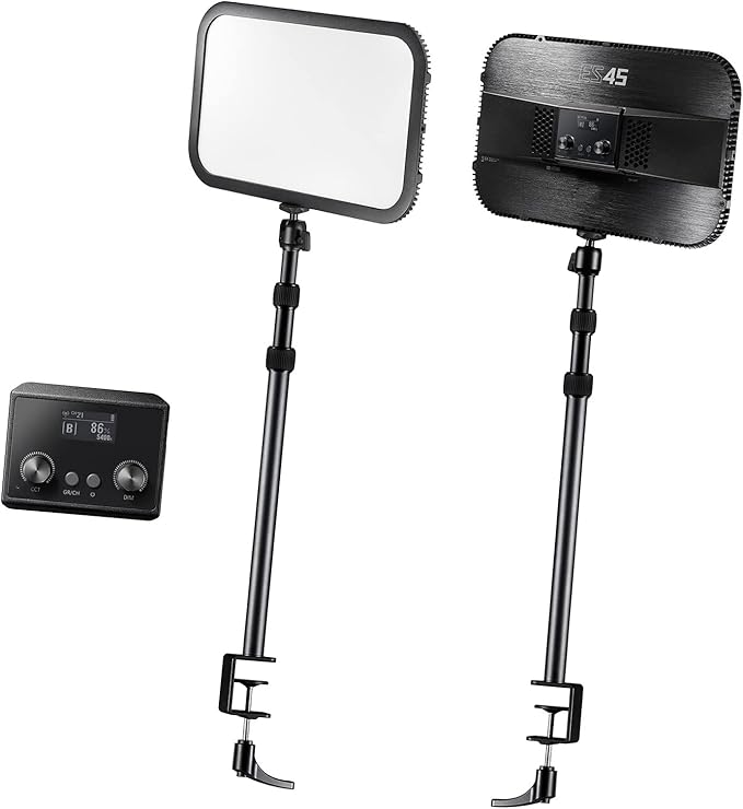 Godox ES45 Luce LED Per Streaming - 2500 Lumen, Regolabile, Con App E Supporto - Foto 11