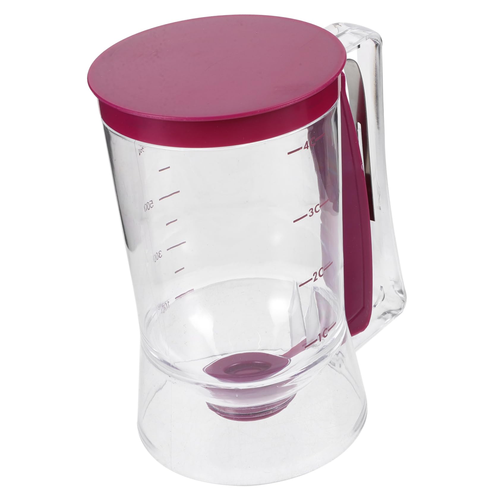 Cabilock Pancake Batter Dispenser Cupcake Waffle Easy to Clean Leak Design for Muffins Crepes and Baked Goods for Ergonomic Handle