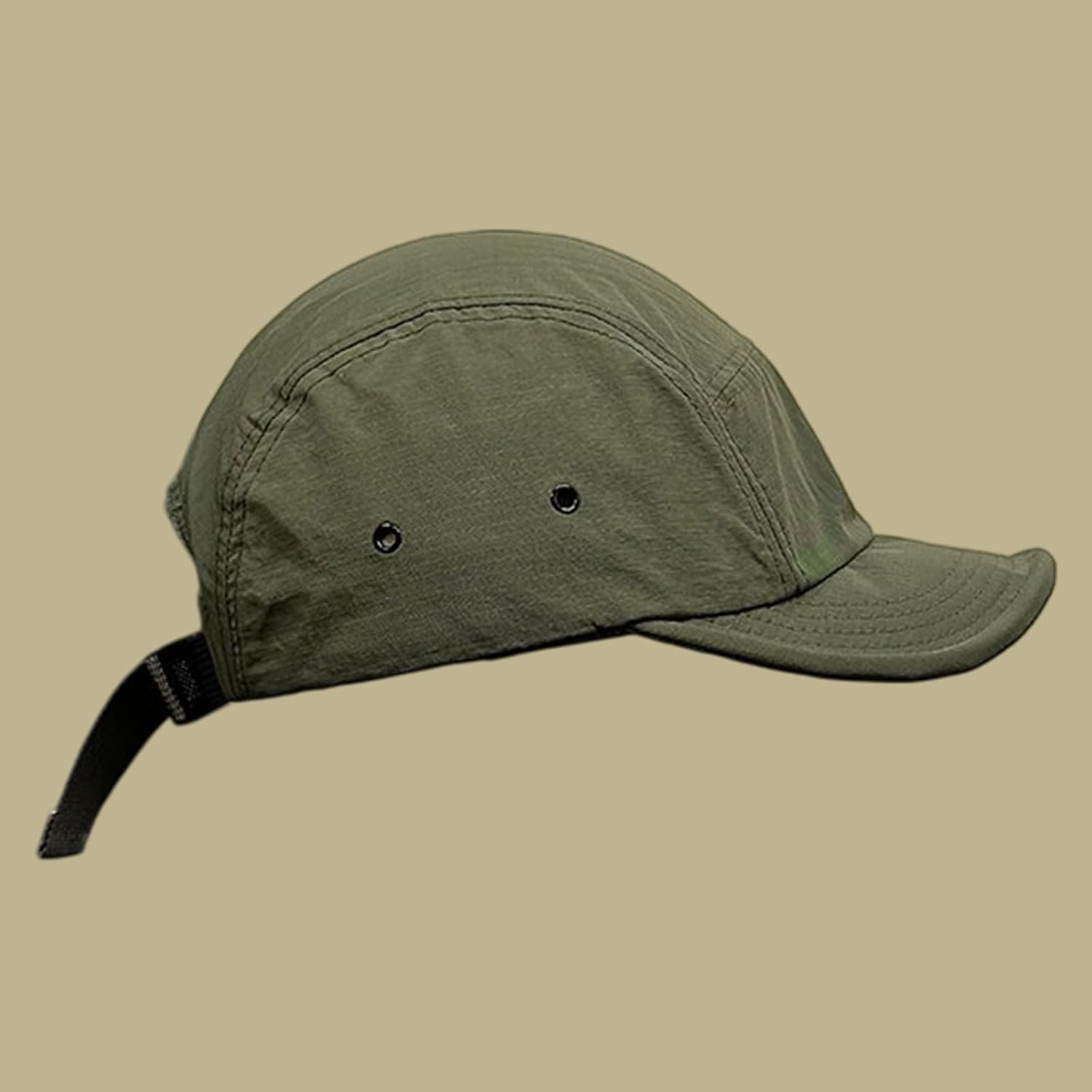 Outdoor Cap, Quick-Dry Short Brim Hat, Adjustable Strap, Hiking Camp Style, Multiple Colors