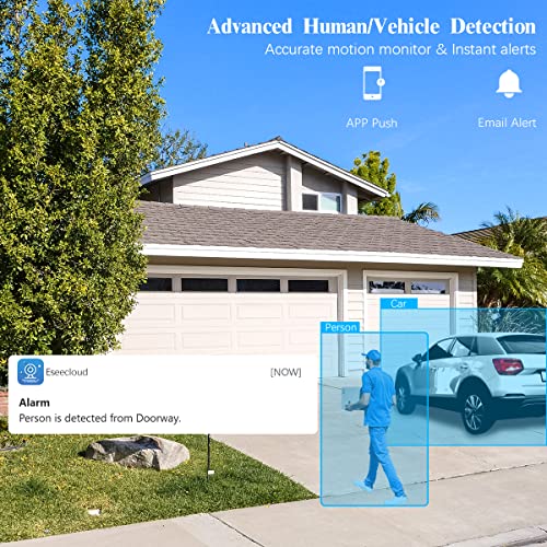 4K Ultra HD Dome Outdoor Security Camera