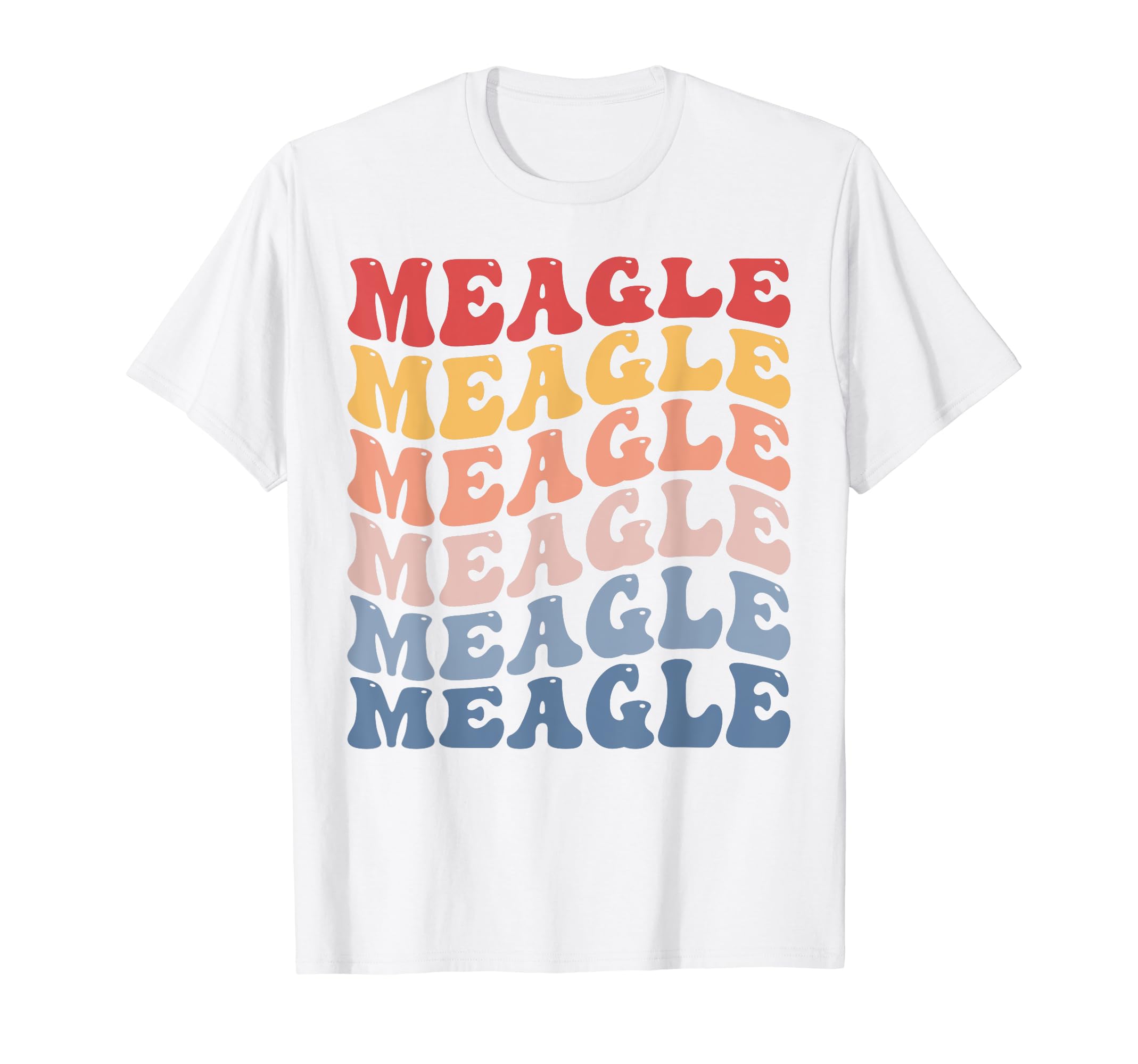 Meagle Groovy Retro T-Shirt