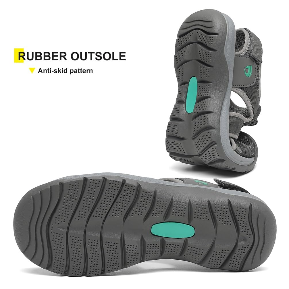 Dannto Sandalias Deportivas Mujer para Verano Exterior Senderismo Ligeras Antideslizantes Trekking Deportivas Casuales Sandalias de Playa
