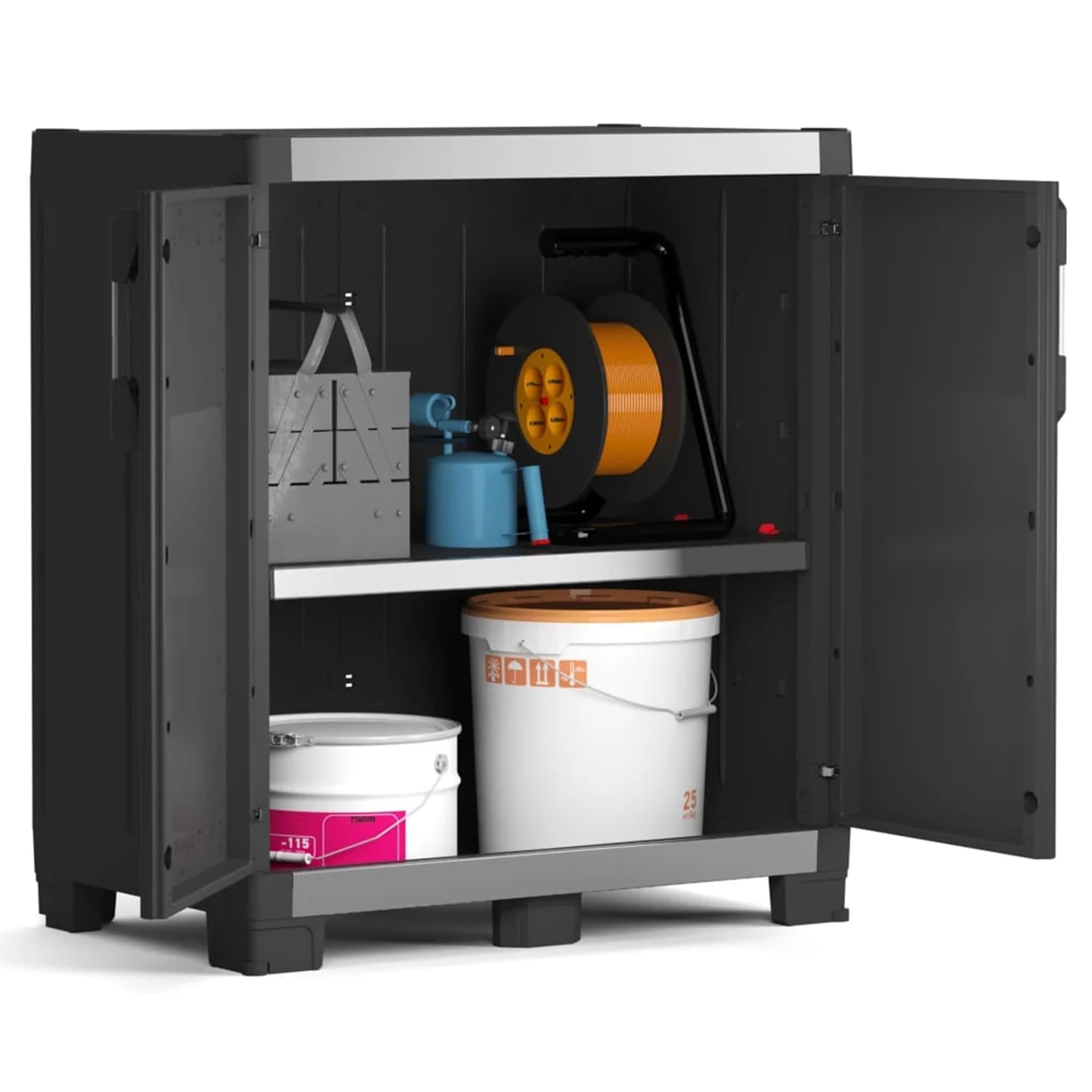 Keter 241543 XL garage hoge opbergkast - 89x54x188 cm