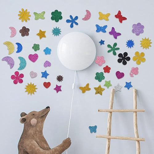 Vista 33 de 10 hojas de letras de números de material PU, autoadhesivas, para planificar la vida diaria, diarios de viñetas, álbumes de recortes, calendarios