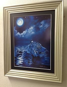 90s ヴィンテージ クリスチャン・ラッセン 大判 額装 アート ポスター 32970373.jpg?20121206175232