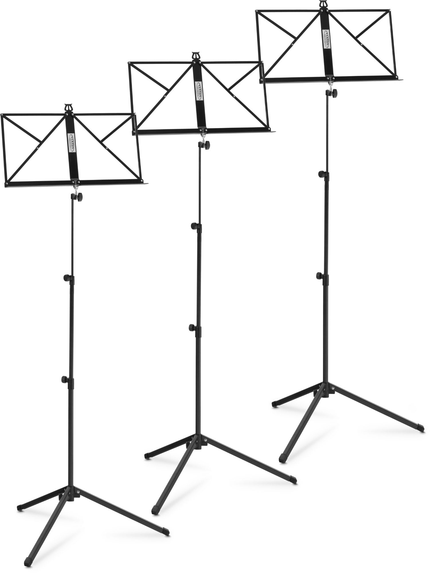 Set 3x Classic Cantabile leggìo Medium Nero