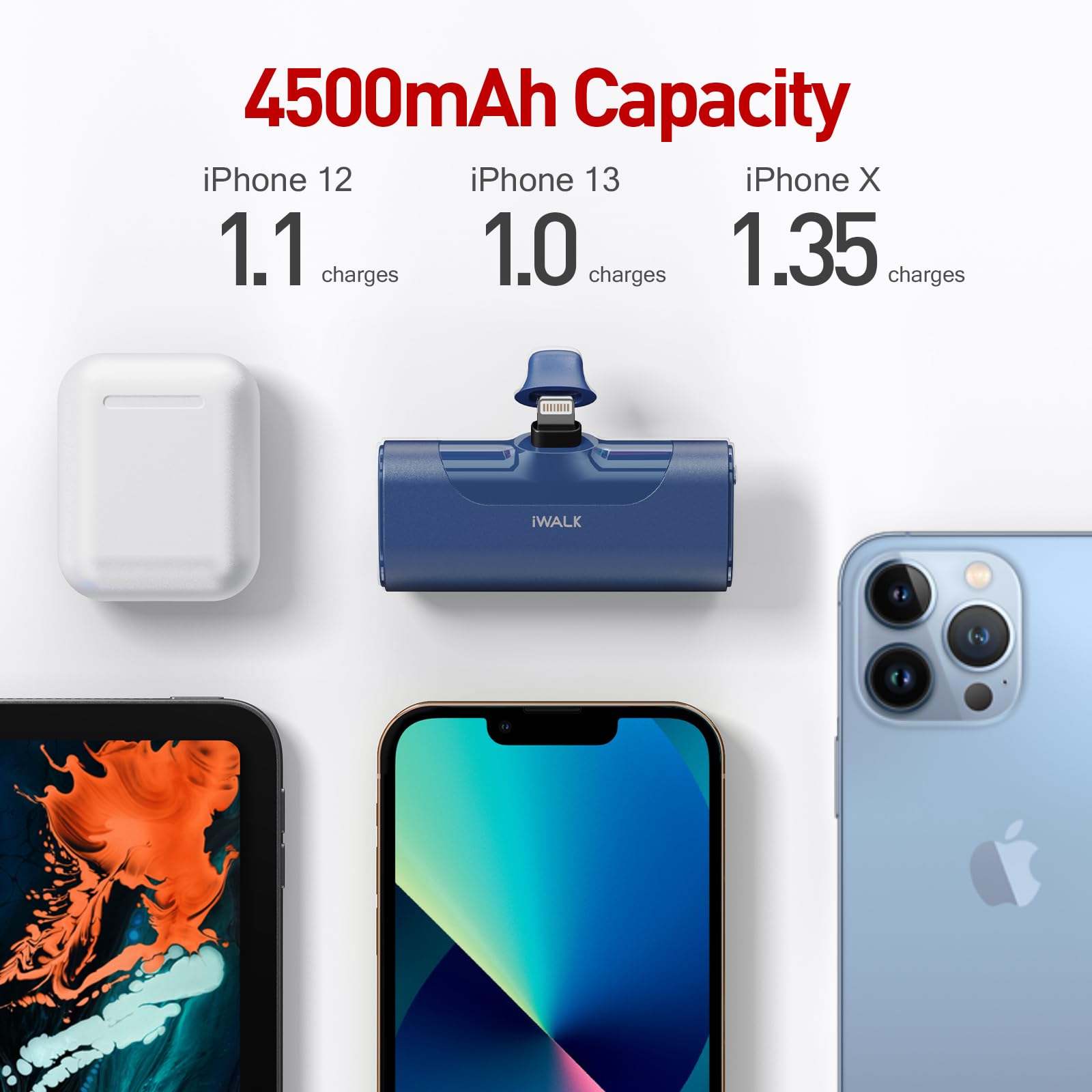 Amazon | 【iWALK正規品】iWALK アイウォーク | モバイルバッテリー