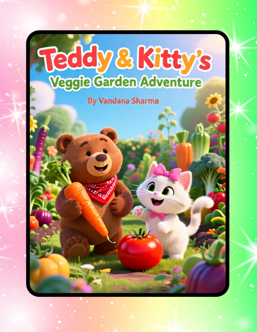 “Teddy & Kitty’s Veggie Garden Adventure”: A Playful Journey Through Vegetables and Friendship (Teddy & Kitty Explore the World)