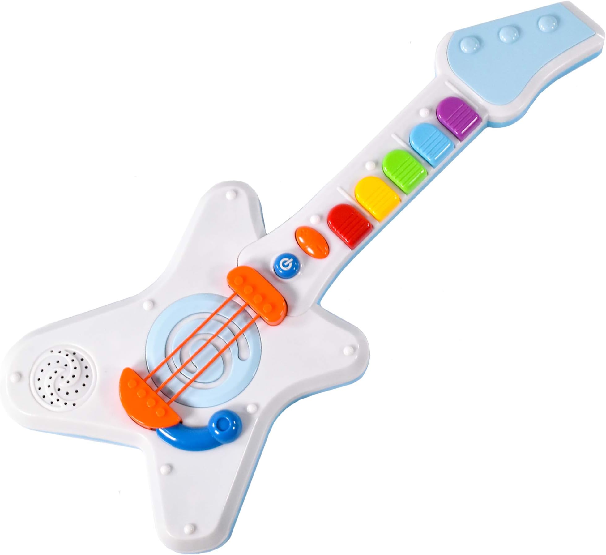 KandyToys Rock N Roll Light Up & Sounds Guitar Kids Toy | Toddler Toys