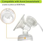 Nenesupply Valve de remplacement pour pompe à sein Avent et Nenesupply Kit de pompe unique pour tous. Remplacez la valve blanche Avent. Utilisez sur la pompe à sein Avent Comfort. Remplaçant les pièces de pompe Avent et de rechange Avent