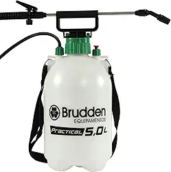 Pulverizador Borrifador Manual De Pressão 5 Litros Practical Brudden