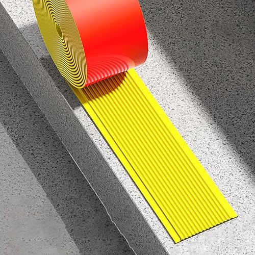 Protección de esquina para escaleras con cinta autoadhesiva que evita caídas de PVC 2