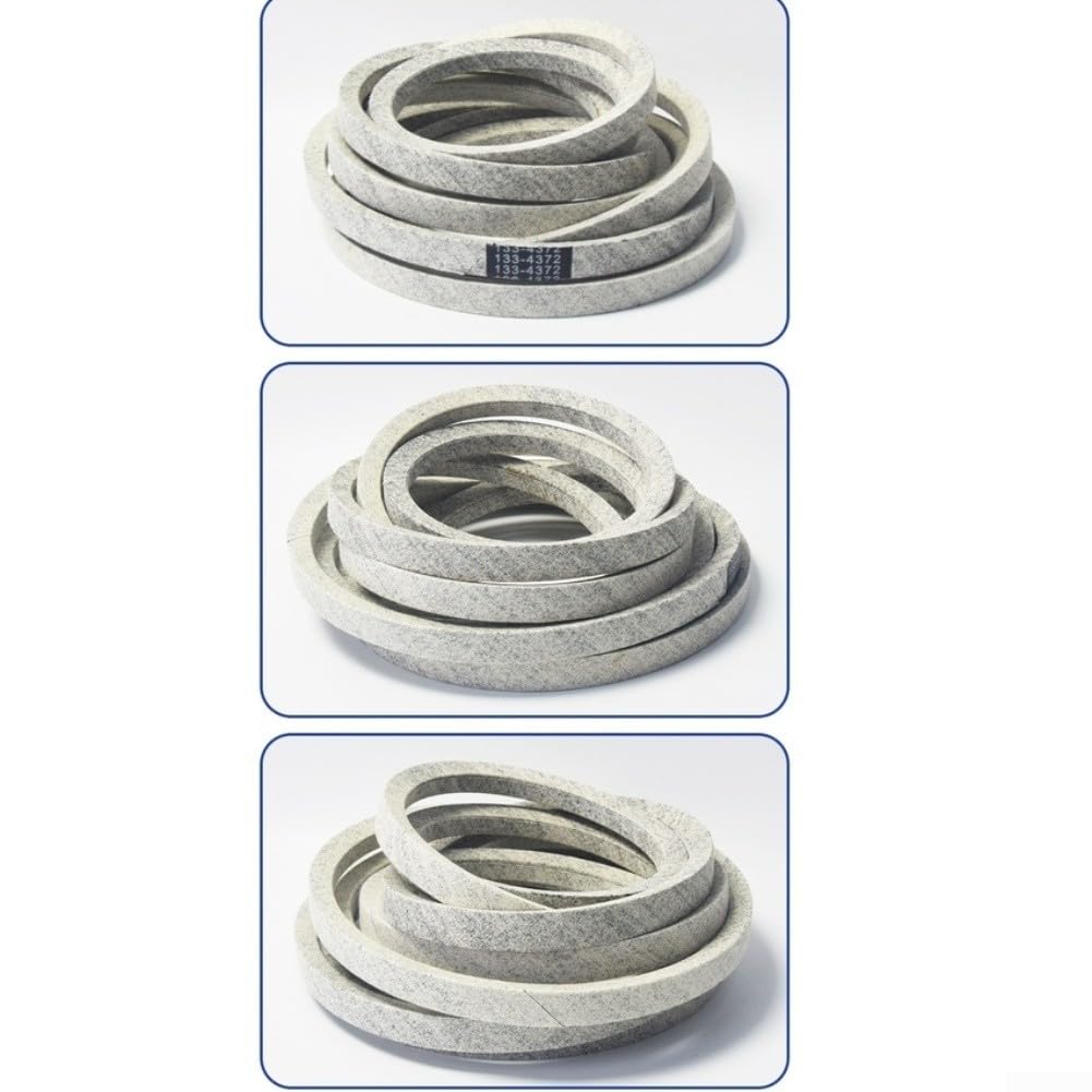 Cinghia a V rinforzata 133-4372 per tosaerba Toro 75213 75303 75313 75318TA, parte di ricambio con gomma naturale e doppio rivestimento in cotone