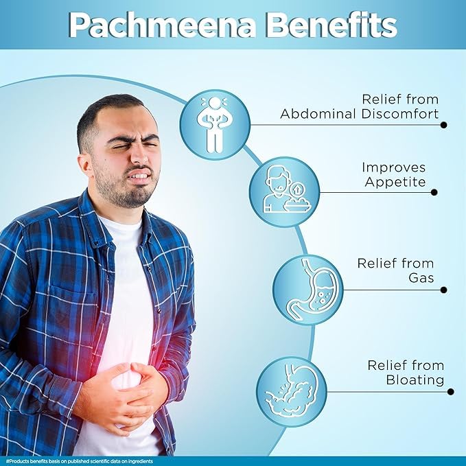 Image of Multani Pachmeena Tonik Digestive Syrup | No Added Sugar | Ayurvedic Products For Better Digestion | Relief From Gas, Bloating, Abdominal Discomfort | Usefull In Improving Appetite | No Sugar Added | 300 ml (Pack of 2)