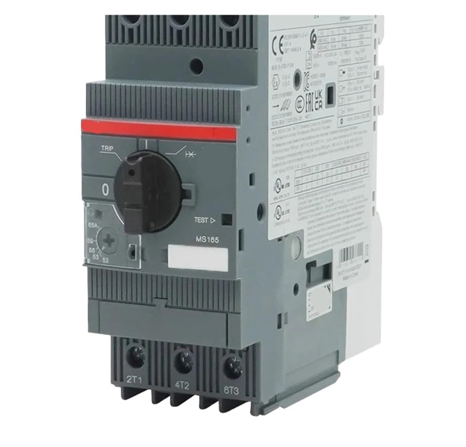 Disjoncteur de protection moteur MS165-54 pour calibrage 40 à 54A