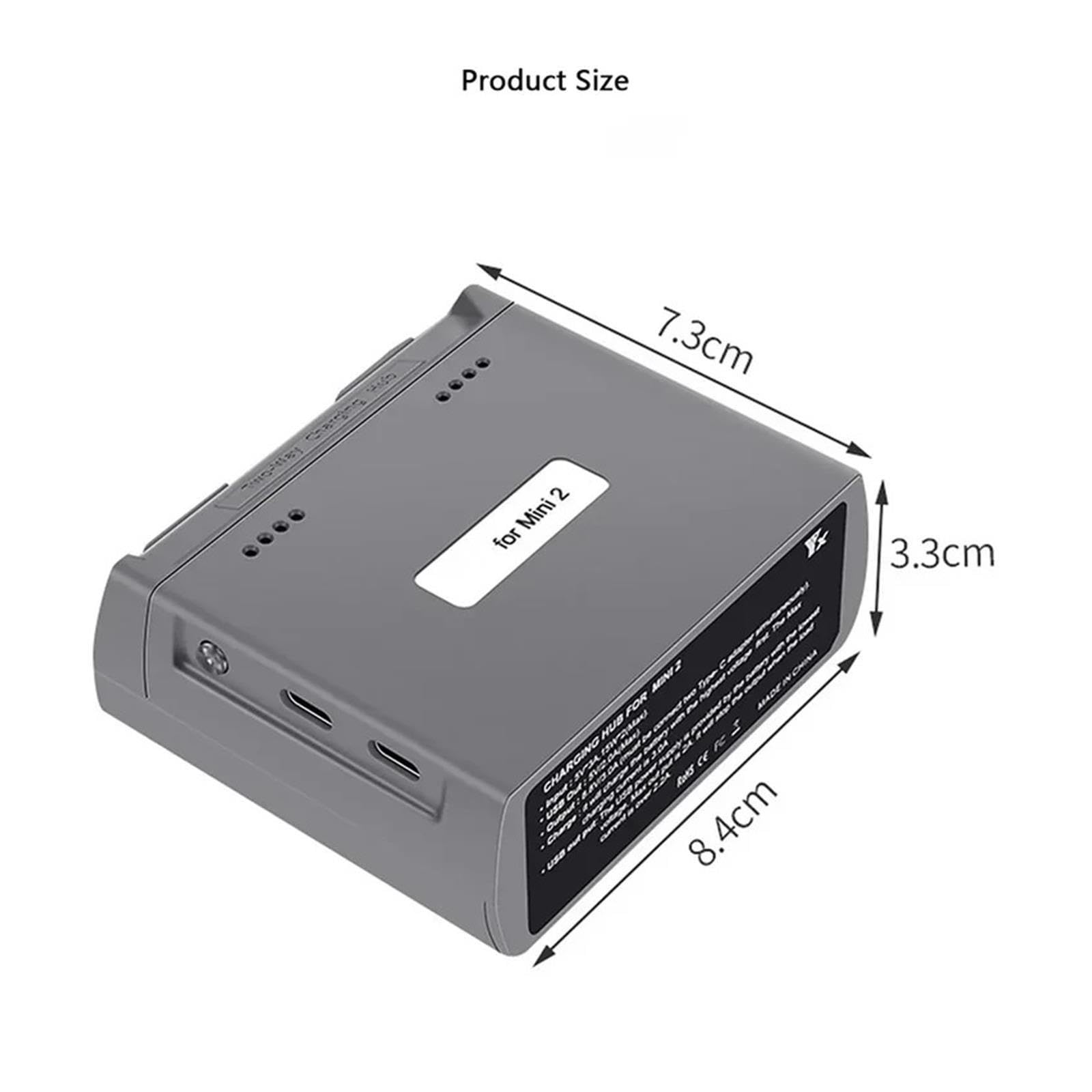 Batteria 2400mAh, compatibile con DJI, Mini 4K 2 SE