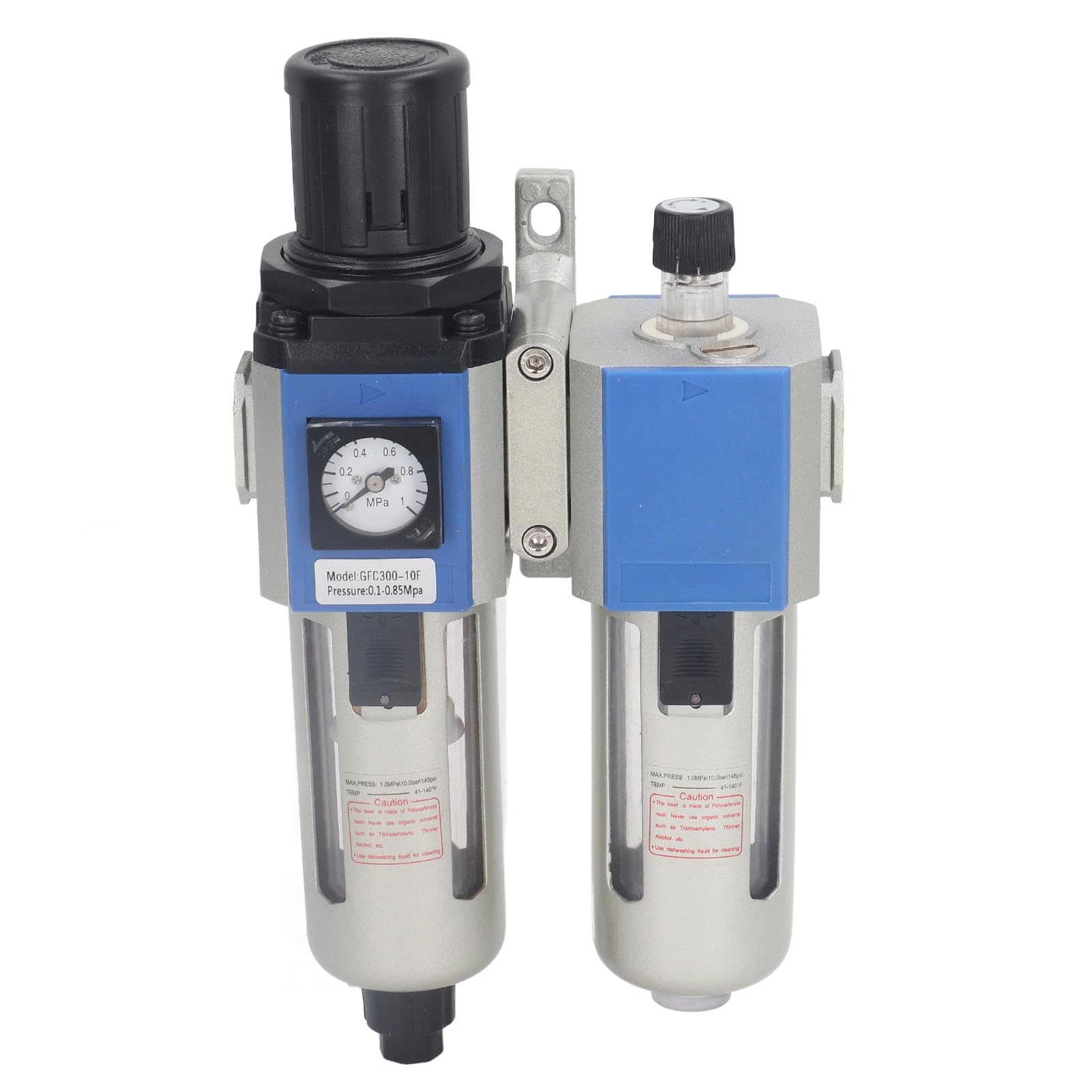Essiccatore per utensili pneumatici, rimozione efficiente, filtro in lega di alluminio G3/8 pollici, di lubrificazione a olio, regolatore di pressione dell'aria