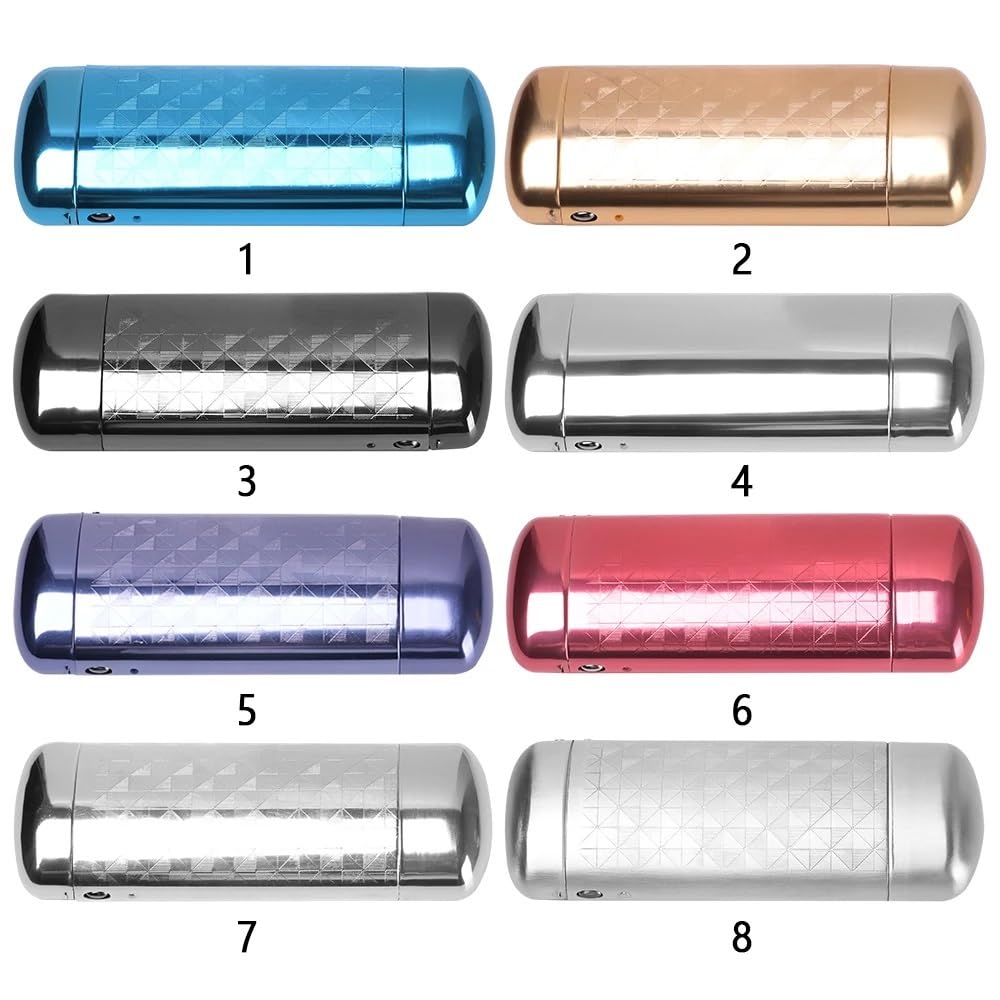 Twarde metalowe aluminiowe etui na okulary w kratkę kapsułka klapka etui na okulary ochraniacz na narzędzia do przechowywania okularów