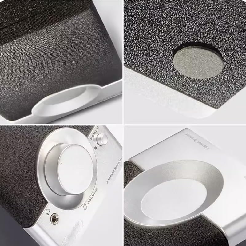 Mini haut-parleur ordinateur portable 2.0 avec caisson de basses audio pour bureau - 4