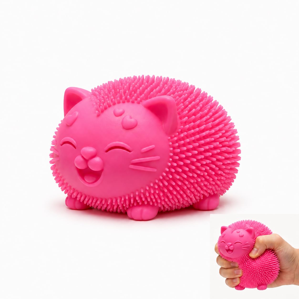 Cat Squishy, Desktop Decor For Office And Home Use, Compact Design Fits Perfectly On Office Desks Or Home Workspace ，Portable Enough For Travel Use While Easy To Clean Surface Maintain，Random Style