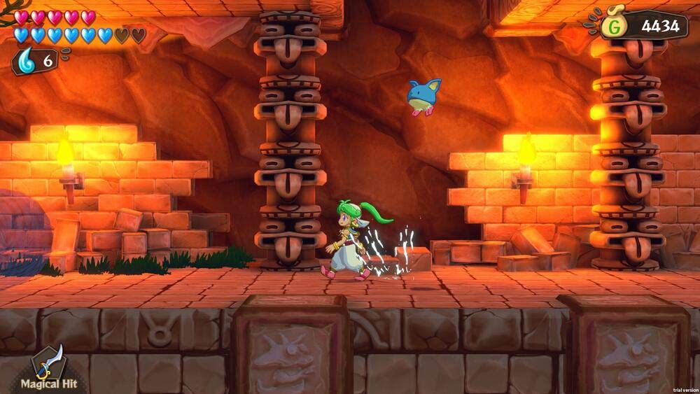 Wonder Boy Asha in Monster World Ps4