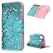 Produktbild iAdvantec Kompatibel mit Huawei P20 Lite Hülle, Filp PU Leder Tasche Case : Book Type Gemalt Handyhülle mit Soft TPU Innere Schutzhülle in Kapok