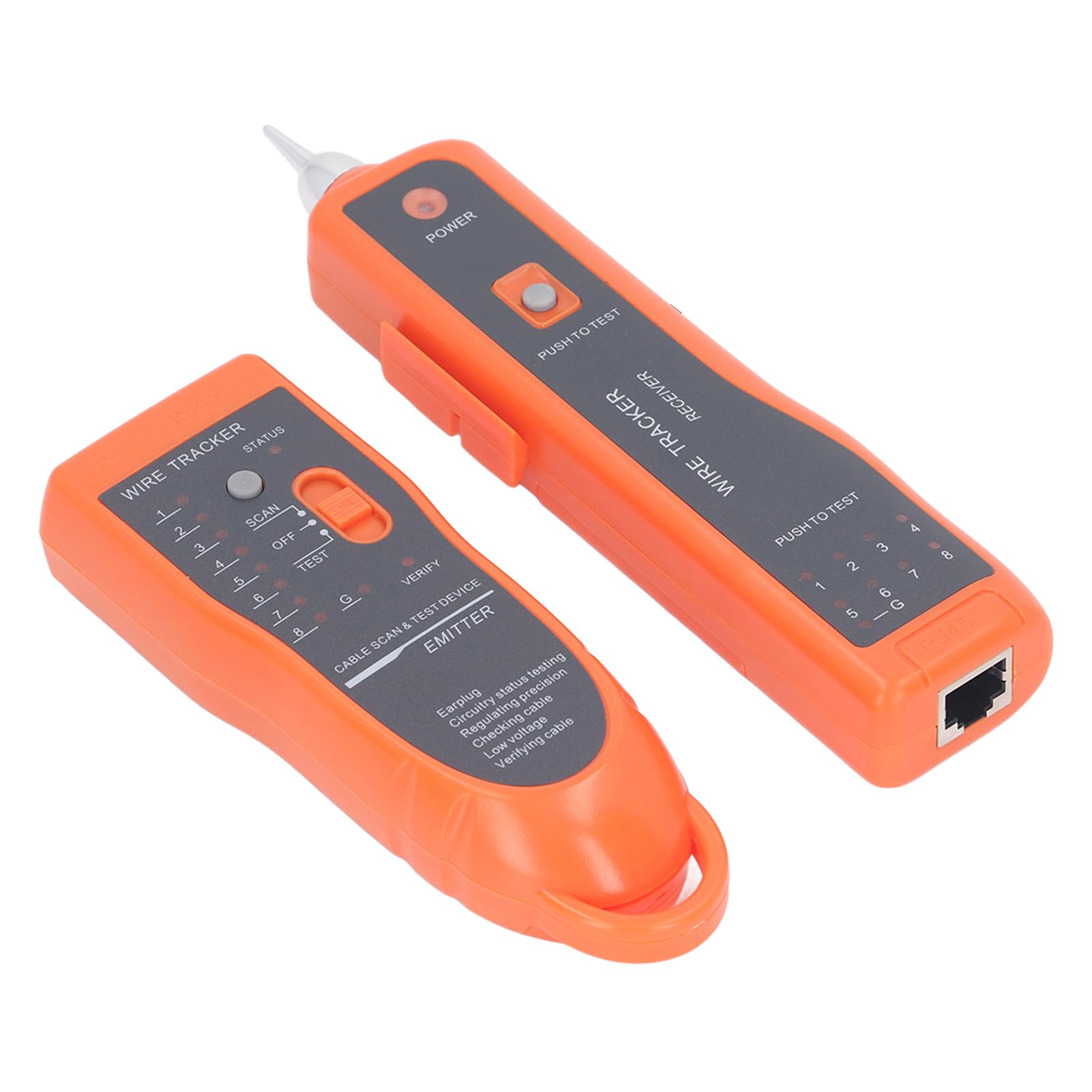 Lokalizator kablowy Detektor sieciowy Tester kabla Tester Multi -Communication do śledzenia linii telefonicznych Kable LAN Systemy elektryczne