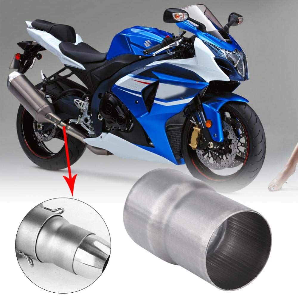 Adattatore Tubo Di Scarico Universale In Acciaio Inox – Diametri 51-76 Mm, Finitura Specchio, Per Auto E Moto