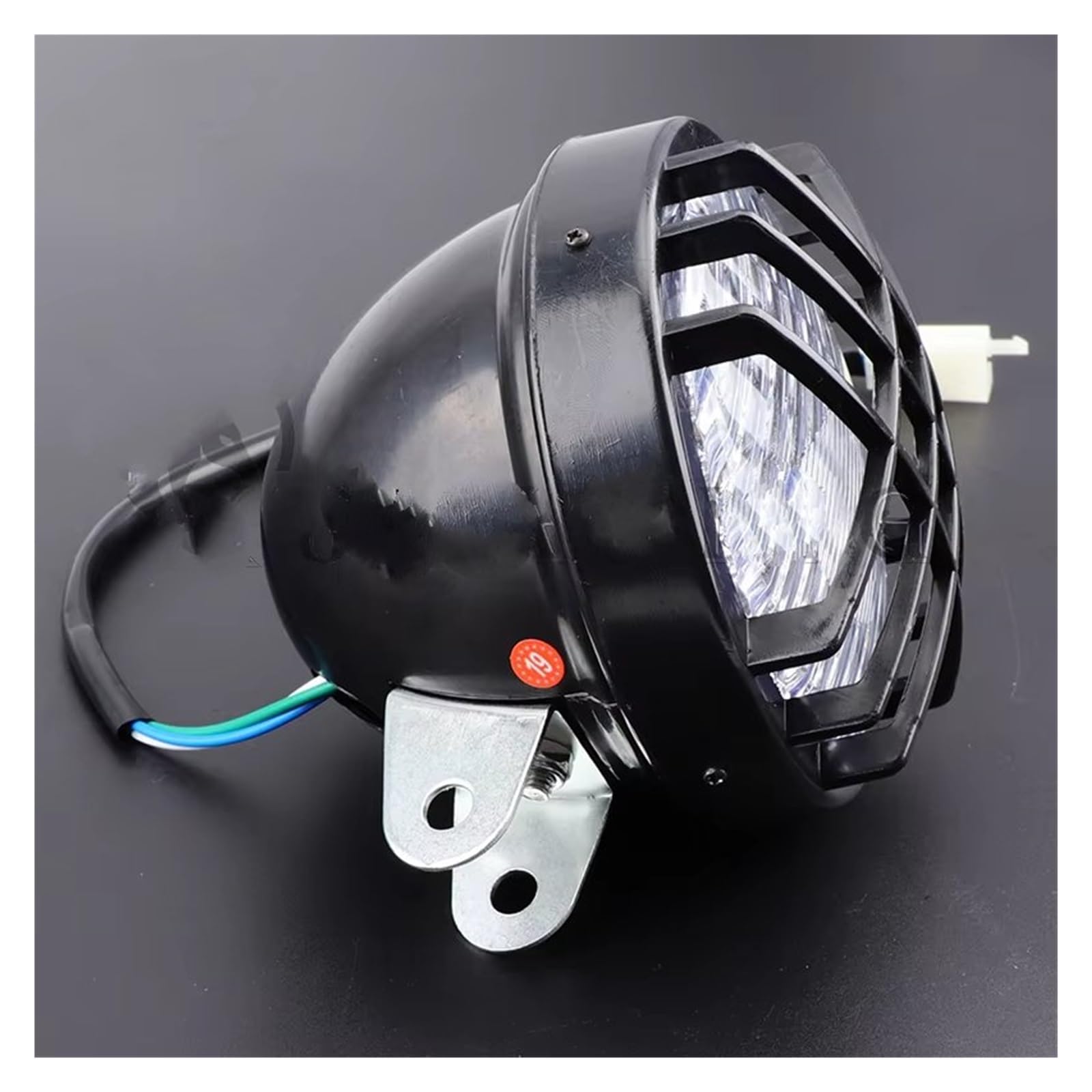 Faros Delanteras Moto para 70/110/125/150/150cc 4 Ruedas Quad Dirt Bike ATV Vehículo para La Arena para Banshee 2 Piezas 12V LED Faro Delantero LED Faros