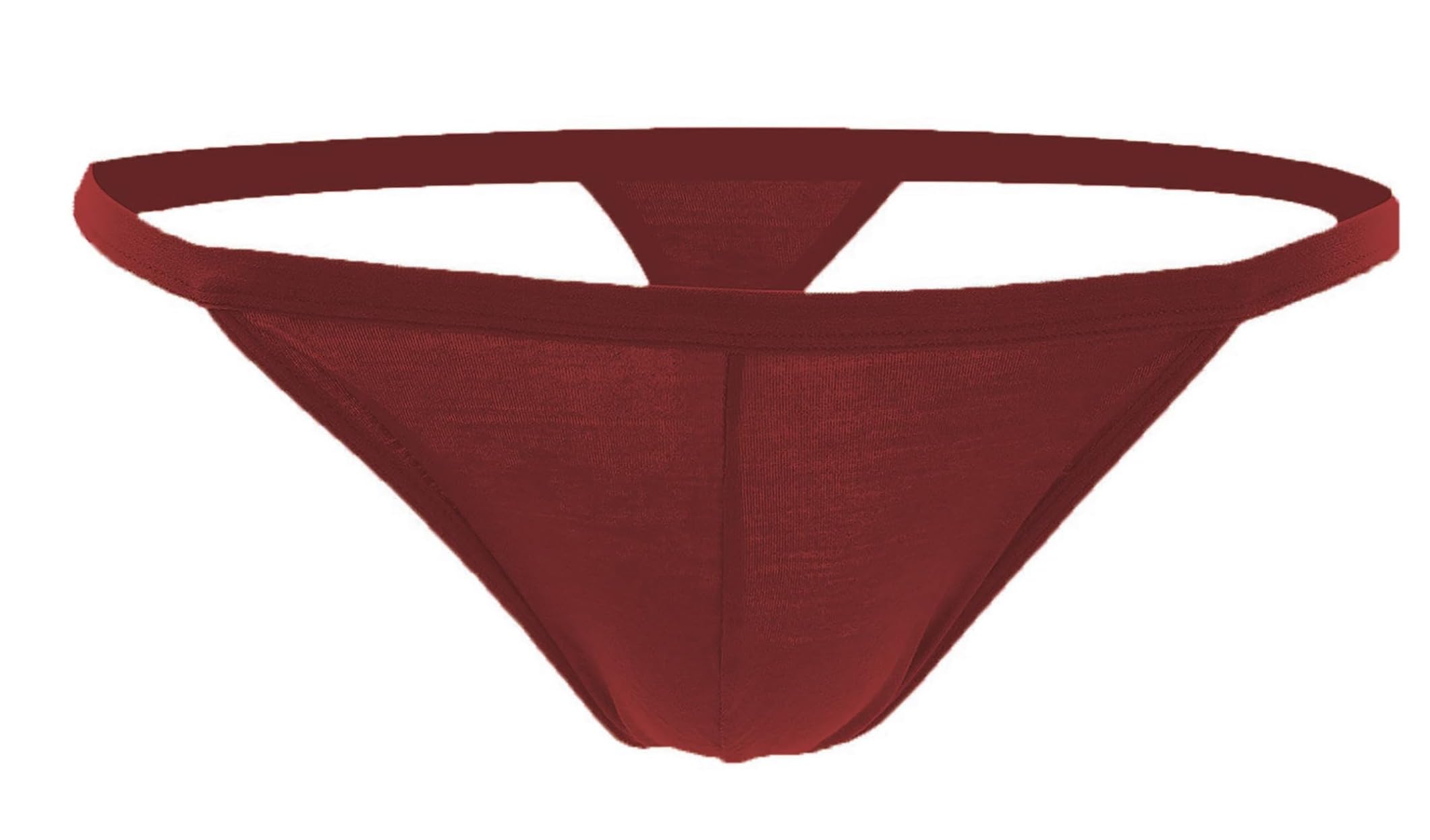 jovo Men's Thong Low Rise Sexy Solid G-String Thong Bikini T-String Sexy Lingerie Panties Briefs L626-picture-50