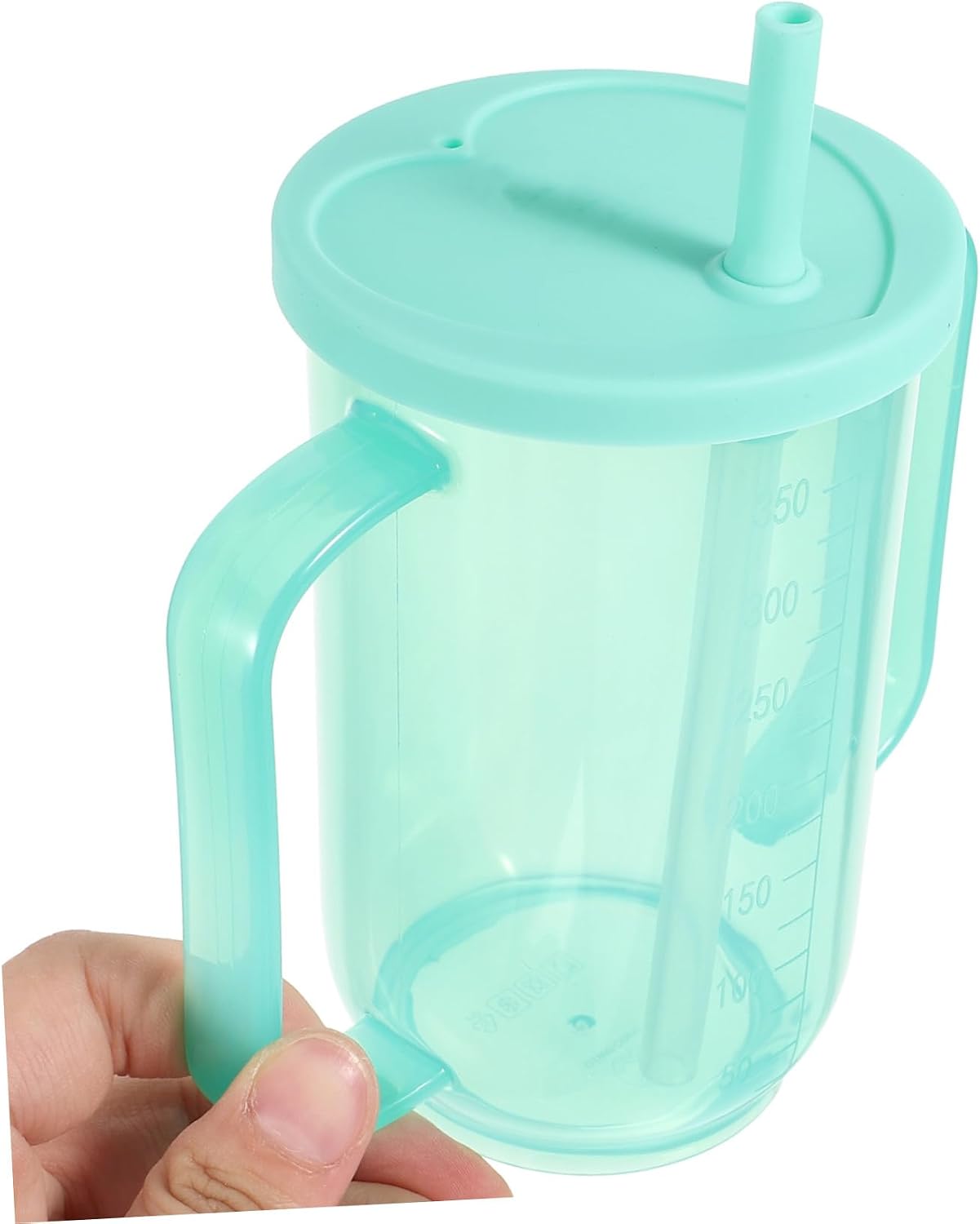 Unbreakable Inclined Mouth Drinking Cup for Elderly Disabled Patients Spill Feeding and Water Cup for Incontinence Lightweight for Bedridden Adults