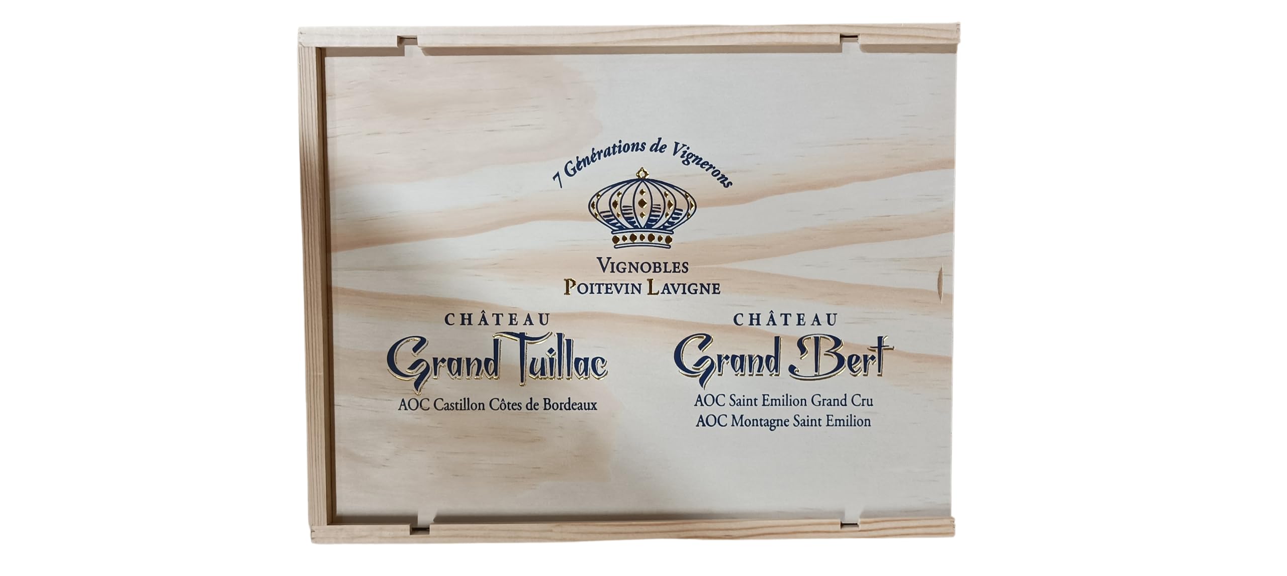 CHATEAU GRAND BERT & Château Grand Tuillac - Coffret Découverte 3 Bouteilles - Saint Emilion Grand Cru & Castillon Côtes de Bordeaux