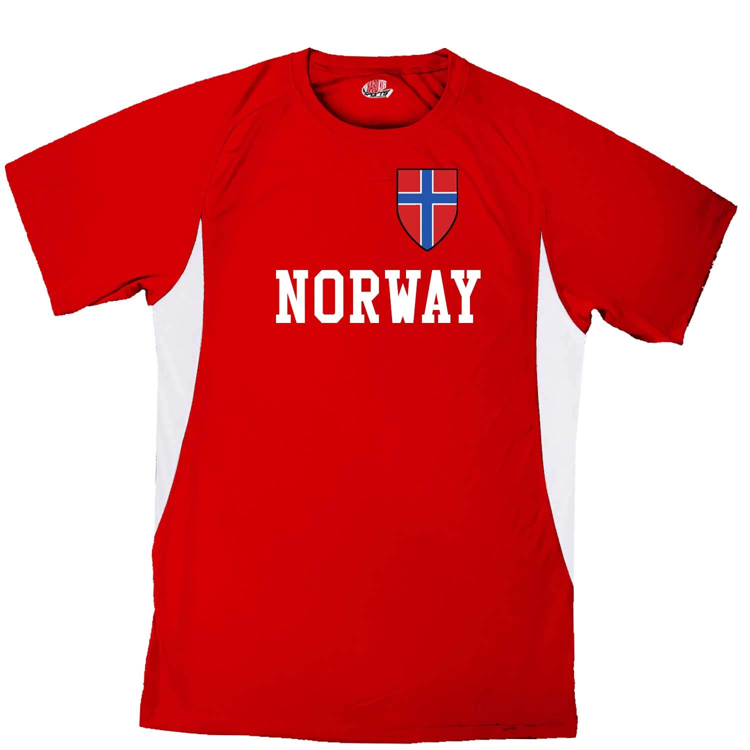 Custom Norway Youth Soccer Jersey Personalized Your Names and Numbers
