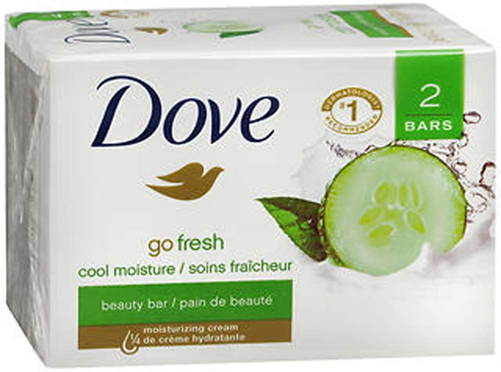 Dove go fresh Beauty Bar Cucumber and Green Tea 4 oz, 2 Bar [Audio CD]
