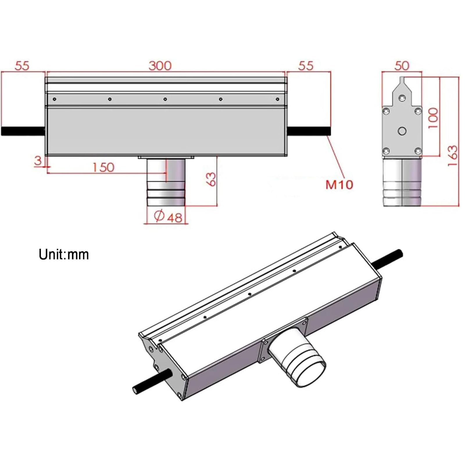 Soplador de cuchillo de aire de acero inoxidable, cuchillo de aire industrial que sopla el polvo, espacio de salida de aire ajustable de 0,1 mm a 3 mm y uso con compresor de aire, ideal para