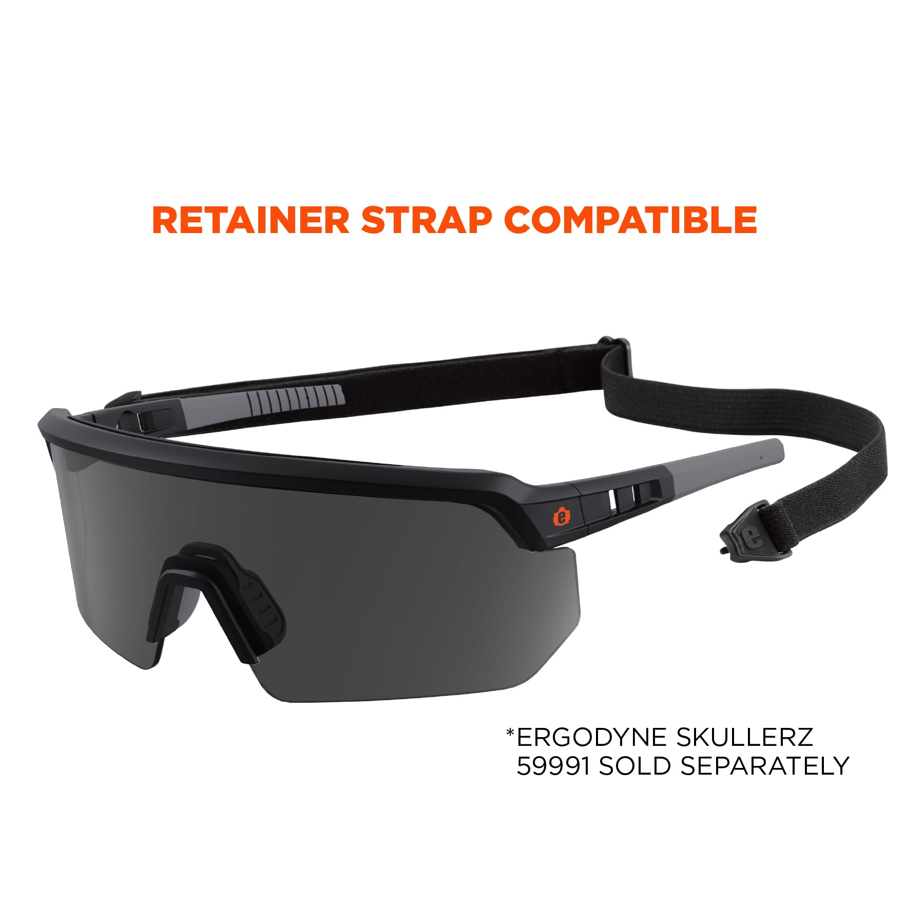 Ergodyne Skullerz Aegir Safety Glasses, Sunglasses Gafas de sol de seguridad Unisex adulto (Pack de 1)