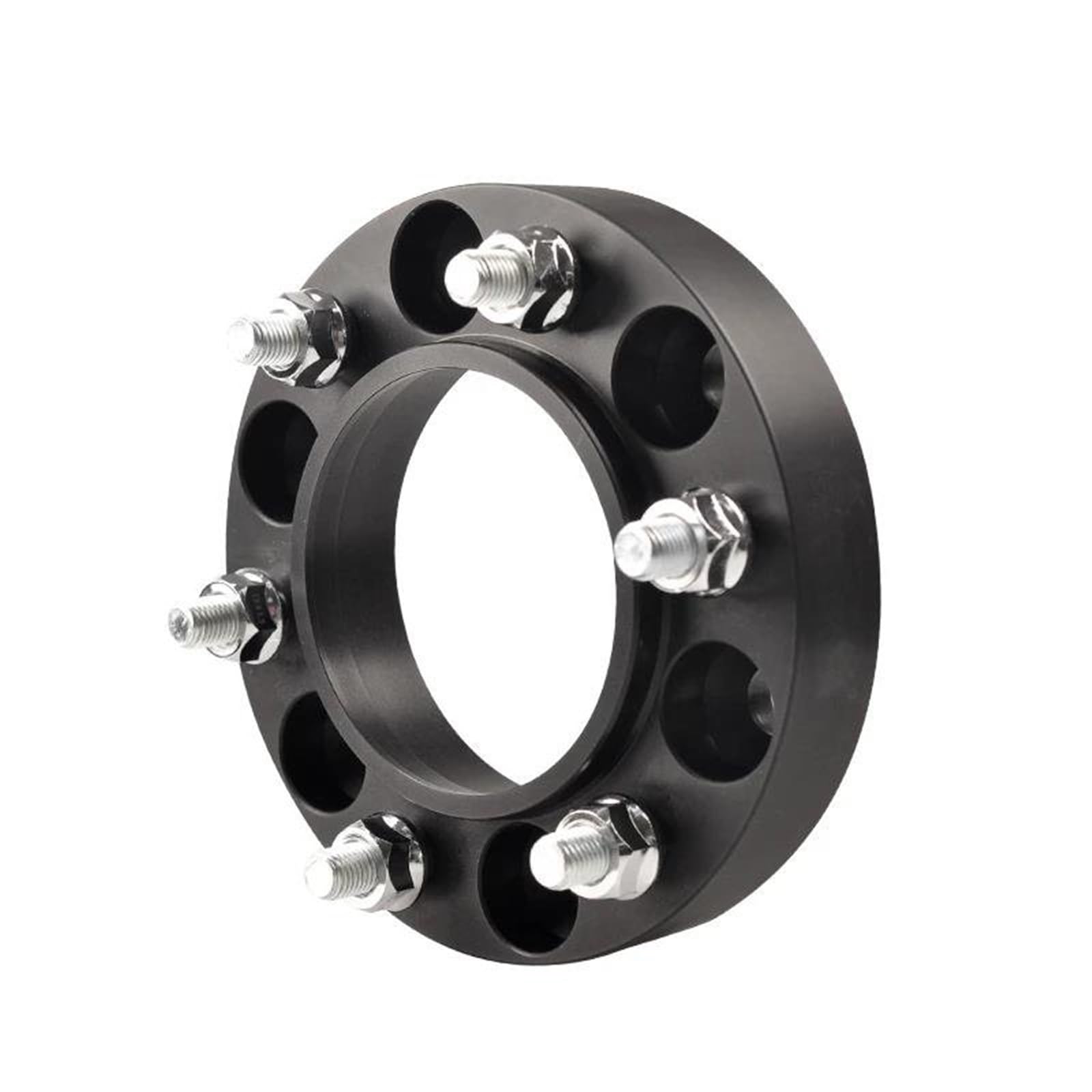 Radverbreiterung 2 Stück Glut Rad Spacer 6x 139,7 CB 106,1 Für Toyota Für Land Für Cruiser Für Prado(2 Pcs black 25mm)