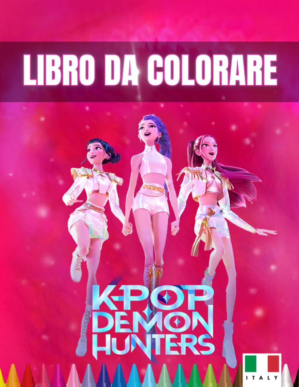 Libro da colorare K-P-0-P Ragazze Teenager