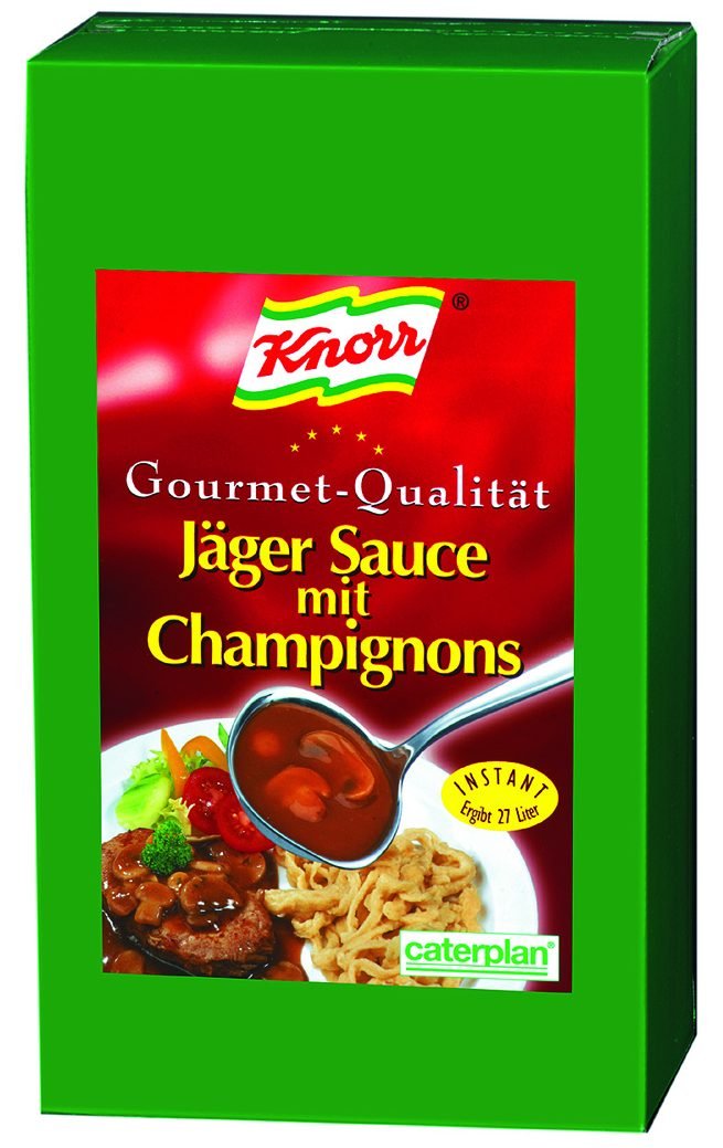 Knorr Jäger Sauce mit Champignon 3 kg, 1er Pack (1 x 3 kg)