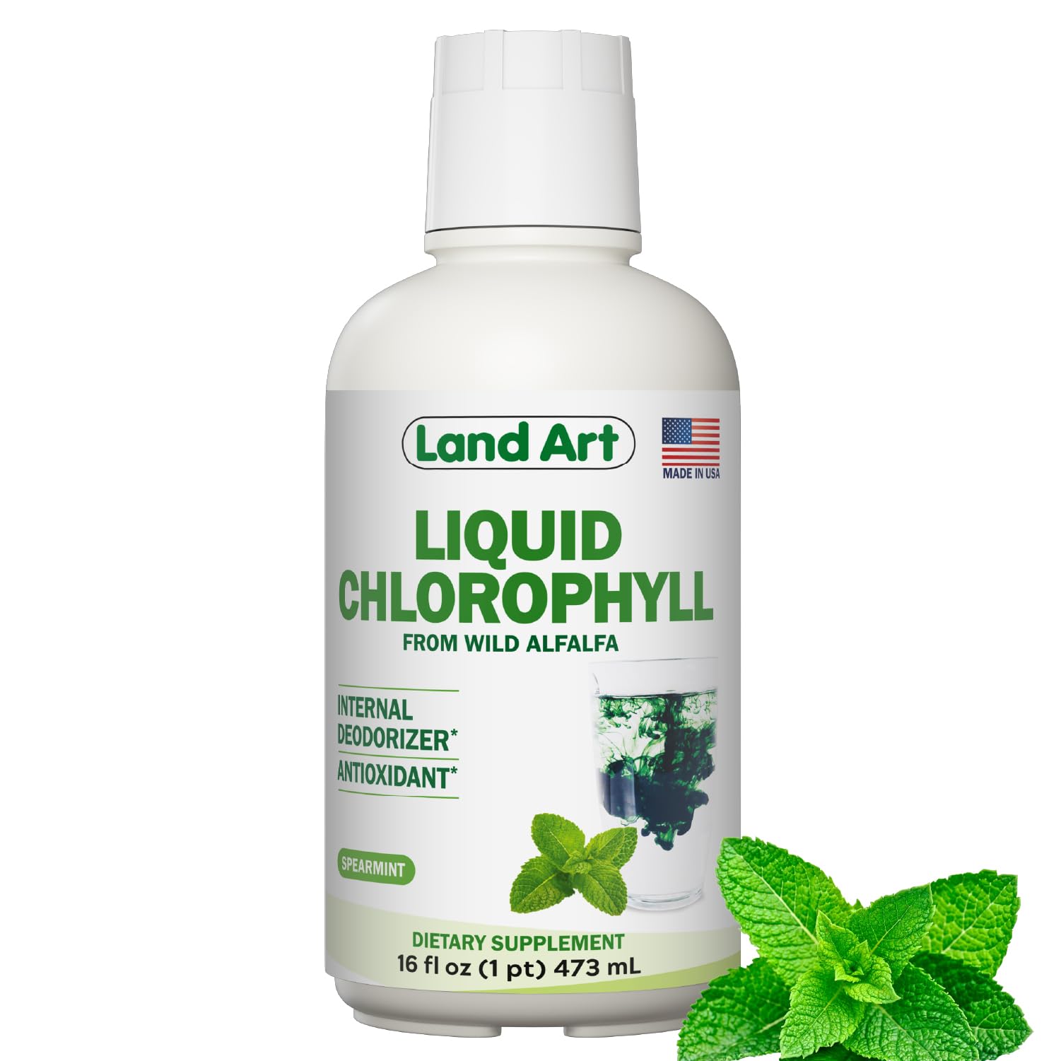 Land Art Liquid Chlorophyll Mint