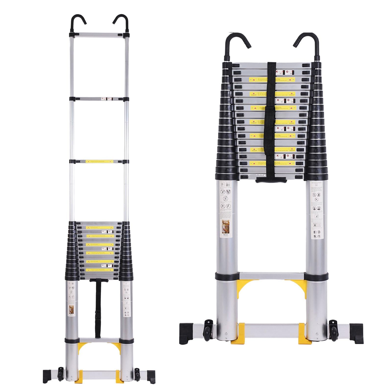 BOWEITI 26.2FT Telescoping Ladder