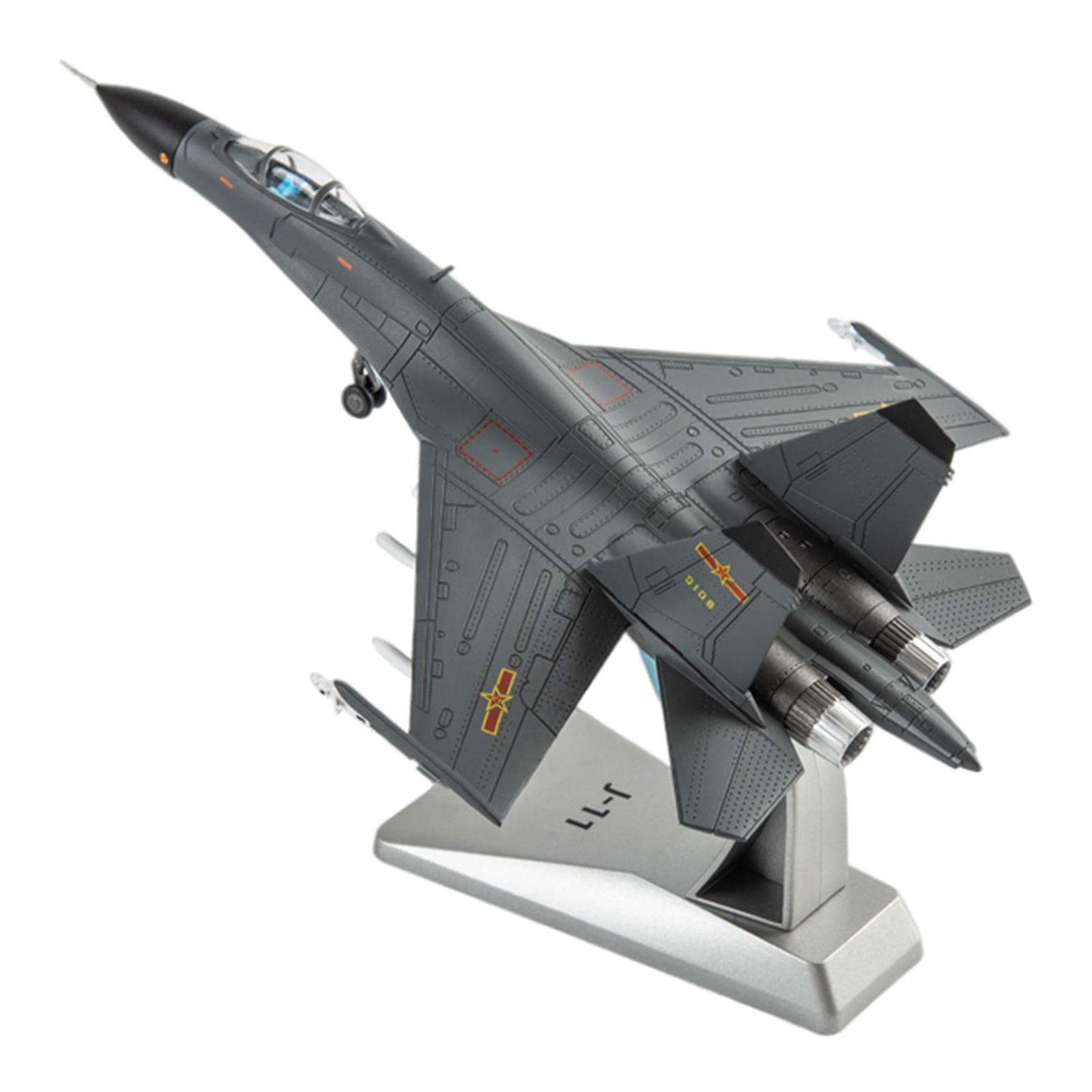 Modelo Avión J Escala 1/100 Aleación Y Soporte