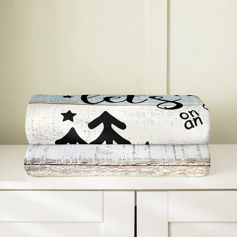 Coperta da campeggio per tutte le stagioni, in flanella di pile, per bambini, ragazzi, ragazze, in microfibra, stile vintage, 150 x 150 cm
