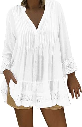 Camicia corta e larga, a maniche lunghe La Redoute Collections | La Redoute