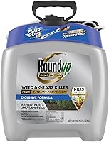 Roundup Dual Action Weed & Grass Killer + 4 Month Preventer with Pump 'N Go Sprayer, 1.33 Gal - Kills Roots & Stops Regrowth