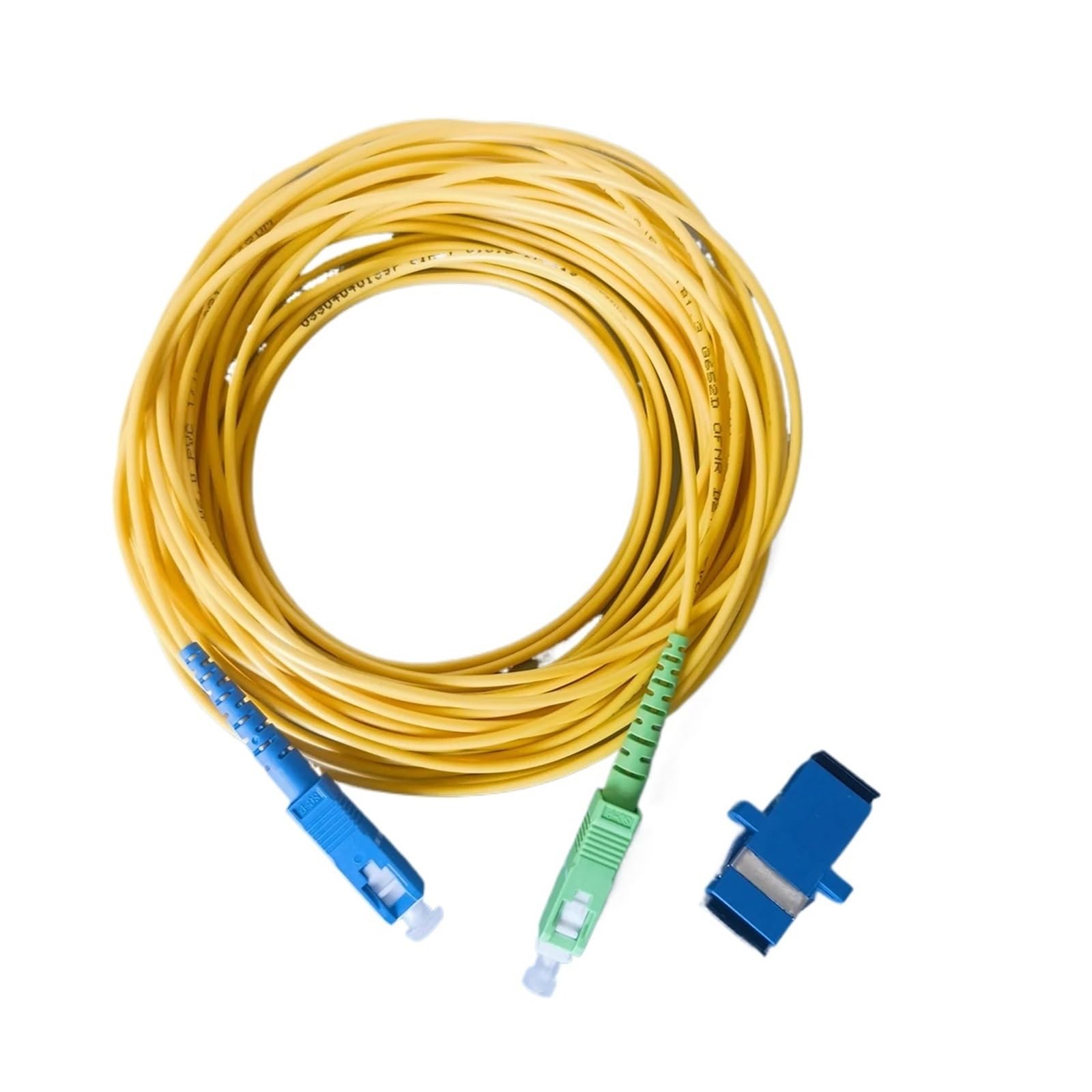 Cordon de brassage fibre SC de 10m pour déplacer la box internet dans le salon