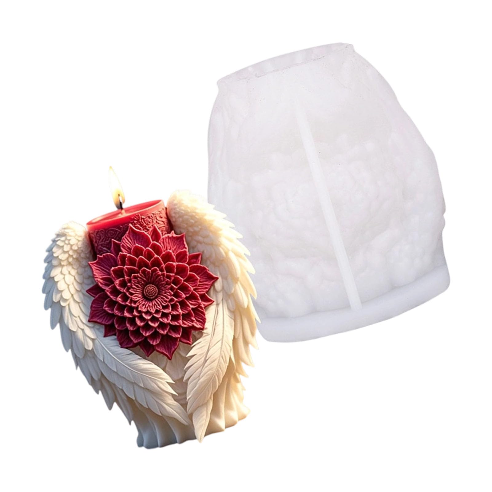 Molds Castings Molds Epoxy Resin Flower Wing Silicone Plasters Casting