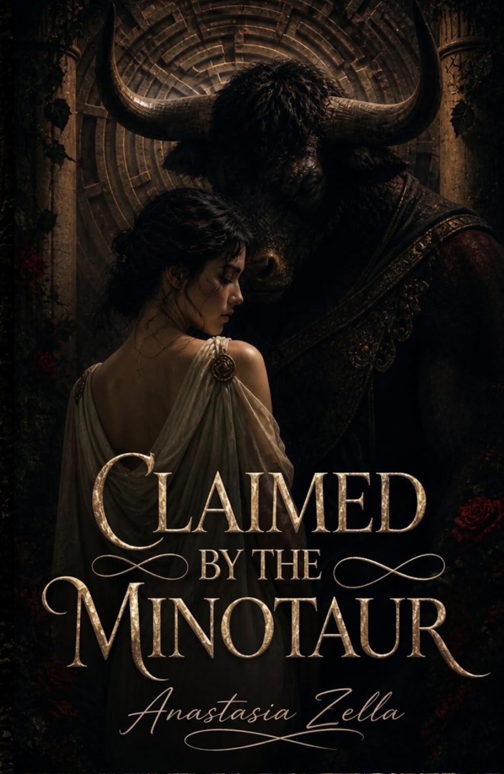 Claimed by the Minotaur: A Dark Mythology Romance of Monsters, Forbidden Desire, and a Greek Labyrinth (Dark Romance: Dominant Men, Dangerous Obsession and Intense Psychological Eroticism)