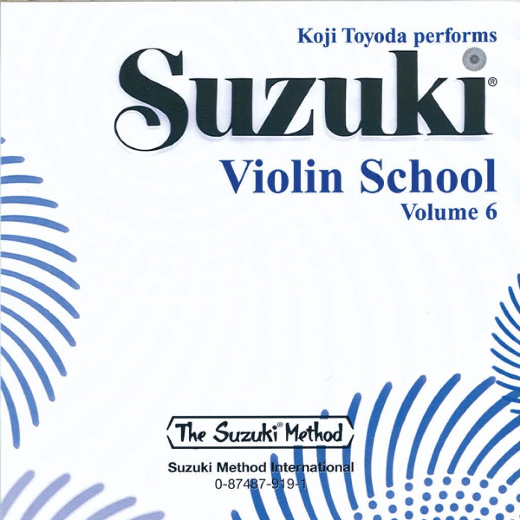 Suzuki Violin School, Vol 6 (Volume 6) [Audio CD] Toyoda, Koji